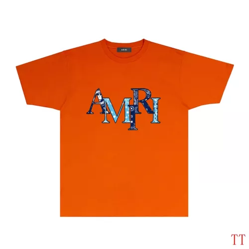 Amiri T-Shirts Short Sleeved For Unisex #1278217 $32.00 USD, Wholesale Replica Amiri T-Shirts