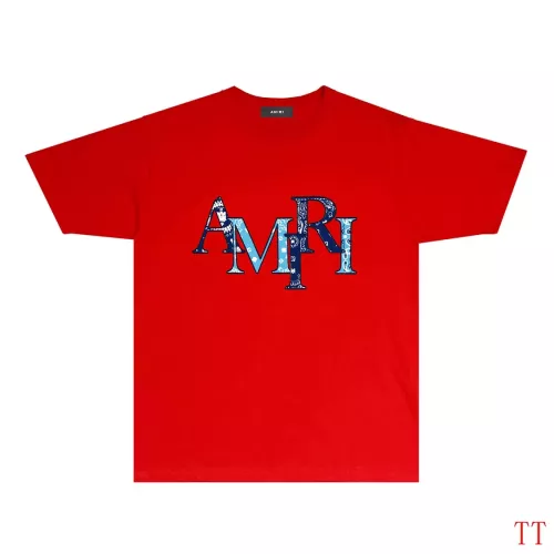 Amiri T-Shirts Short Sleeved For Unisex #1278218 $32.00 USD, Wholesale Replica Amiri T-Shirts