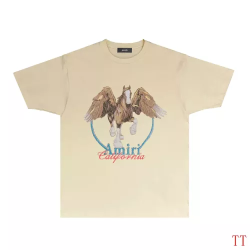 Amiri T-Shirts Short Sleeved For Unisex #1278222 $32.00 USD, Wholesale Replica Amiri T-Shirts