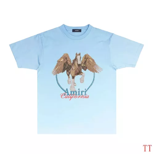 Amiri T-Shirts Short Sleeved For Unisex #1278223 $32.00 USD, Wholesale Replica Amiri T-Shirts