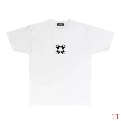 Amiri T-Shirts Short Sleeved For Unisex #1278231 $32.00 USD, Wholesale Replica Amiri T-Shirts