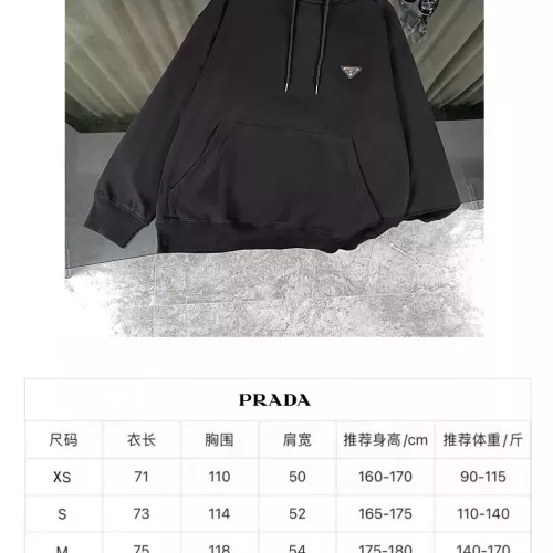 Replica Prada Hoodies Long Sleeved For Unisex #1278345 $68.00 USD for Wholesale