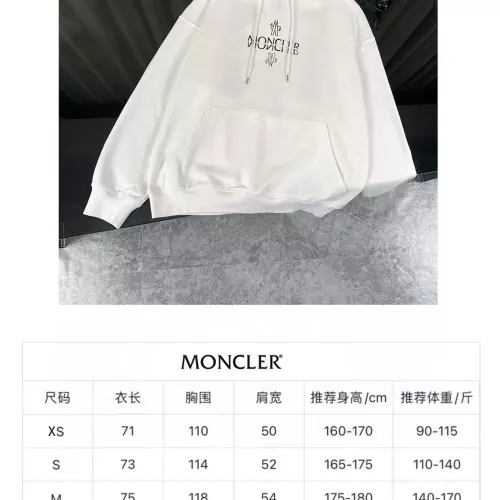 Replica Moncler Hoodies Long Sleeved For Unisex #1278351 $68.00 USD for Wholesale