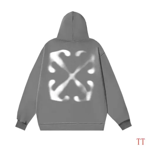 Off-White Hoodies Long Sleeved For Unisex #1278353 $52.00 USD, Wholesale Replica Off-White Hoodies