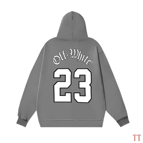 Off-White Hoodies Long Sleeved For Unisex #1278356 $52.00 USD, Wholesale Replica Off-White Hoodies