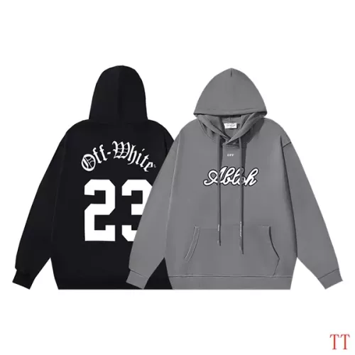 Replica Off-White Hoodies Long Sleeved For Unisex #1278356 $52.00 USD for Wholesale