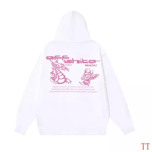 Off-White Hoodies Long Sleeved For Unisex #1278363 $52.00 USD, Wholesale Replica Off-White Hoodies