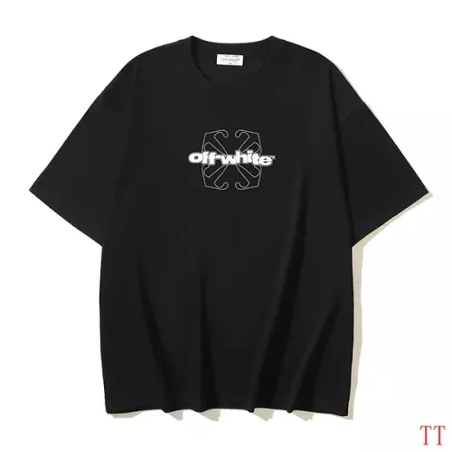 Off-White T-Shirts Short Sleeved For Unisex #1278393 $29.00 USD, Wholesale Replica Off-White T-Shirts