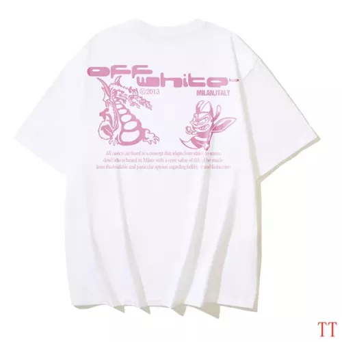 Off-White T-Shirts Short Sleeved For Unisex #1278400 $29.00 USD, Wholesale Replica Off-White T-Shirts