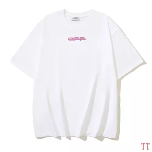 Replica Off-White T-Shirts Short Sleeved For Unisex #1278400 $29.00 USD for Wholesale