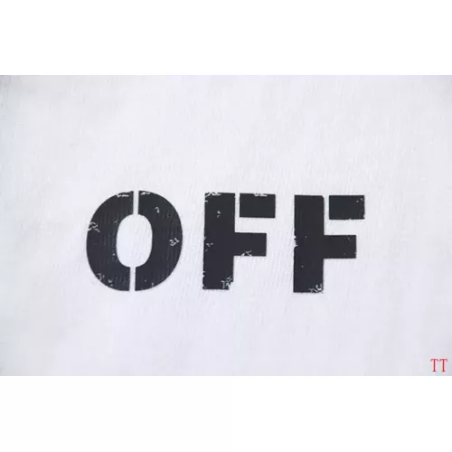 Replica Off-White T-Shirts Short Sleeved For Unisex #1278402 $29.00 USD for Wholesale