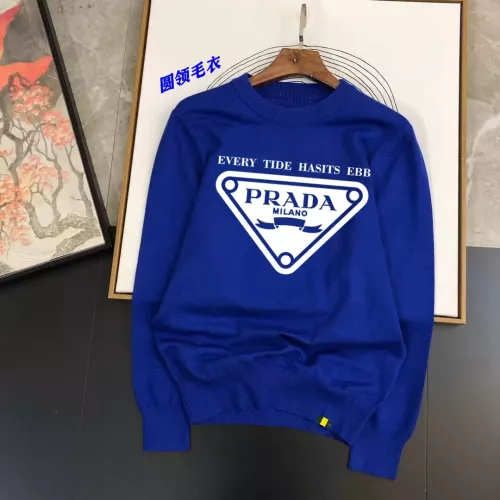 Prada Sweater Long Sleeved For Men #1278554 $48.00 USD, Wholesale Replica Prada Sweater