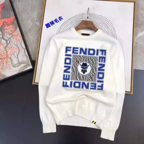 Fendi Sweaters Long Sleeved For Men #1278559 $48.00 USD, Wholesale Replica Fendi Sweaters