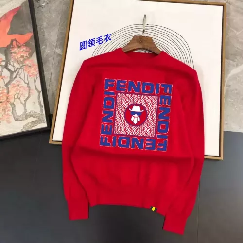 Fendi Sweaters Long Sleeved For Men #1278564 $48.00 USD, Wholesale Replica Fendi Sweaters