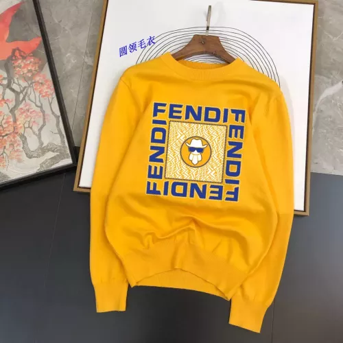 Fendi Sweaters Long Sleeved For Men #1278566 $48.00 USD, Wholesale Replica Fendi Sweaters