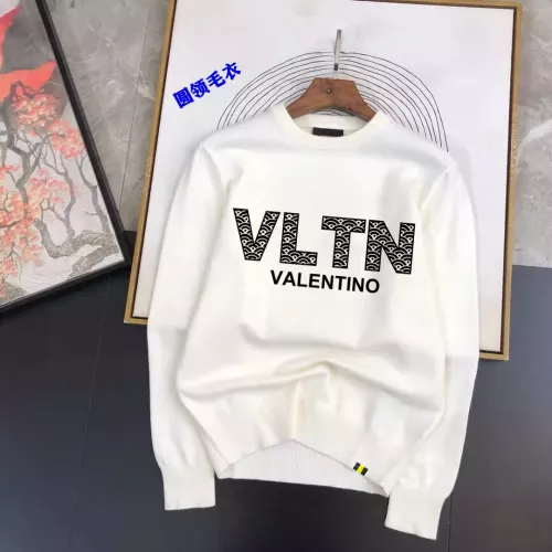 Valentino Sweaters Long Sleeved For Men #1278582 $48.00 USD, Wholesale Replica Valentino Sweaters