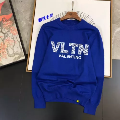 Valentino Sweaters Long Sleeved For Men #1278584 $48.00 USD, Wholesale Replica Valentino Sweaters