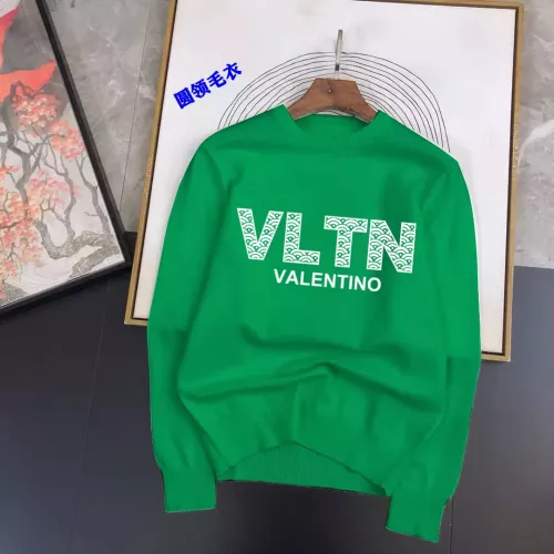 Valentino Sweaters Long Sleeved For Men #1278585 $48.00 USD, Wholesale Replica Valentino Sweaters