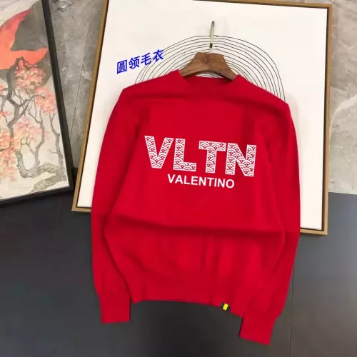 Valentino Sweaters Long Sleeved For Men #1278586 $48.00 USD, Wholesale Replica Valentino Sweaters