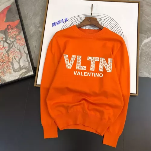 Valentino Sweaters Long Sleeved For Men #1278587 $48.00 USD, Wholesale Replica Valentino Sweaters