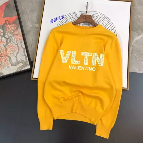 Valentino Sweaters Long Sleeved For Men #1278588 $48.00 USD, Wholesale Replica Valentino Sweaters