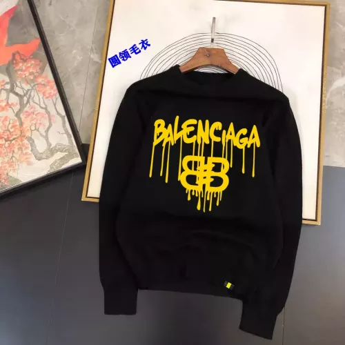 Balenciaga Sweaters Long Sleeved For Men #1278608 $48.00 USD, Wholesale Replica Balenciaga Sweaters