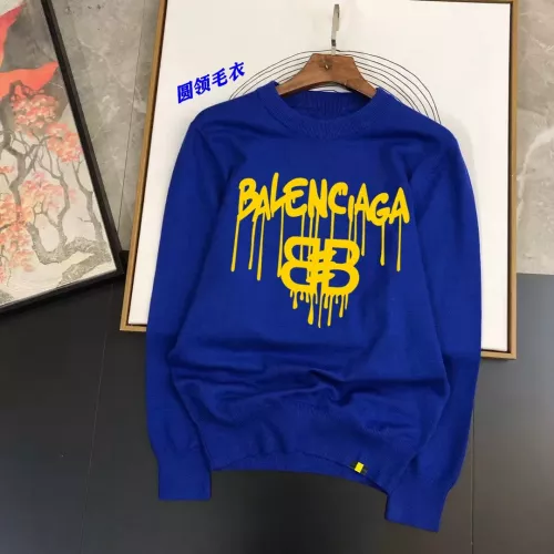 Balenciaga Sweaters Long Sleeved For Men #1278609 $48.00 USD, Wholesale Replica Balenciaga Sweaters