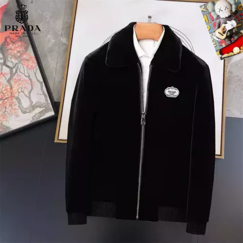 Prada Jackets Long Sleeved For Men #1278636 $68.00 USD, Wholesale Replica Prada Jackets