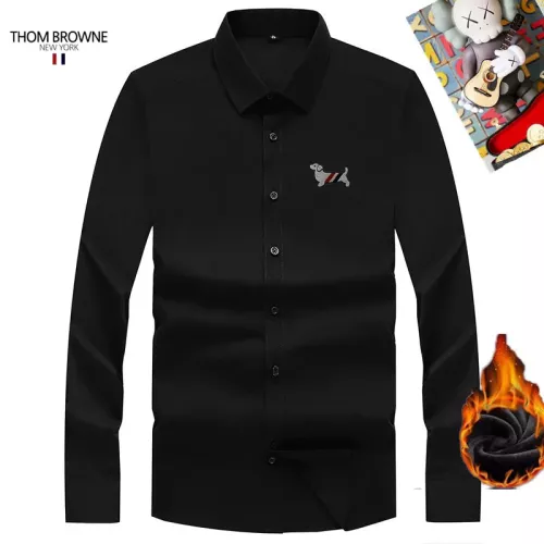 Thom Browne TB Shirts Long Sleeved For Unisex #1278660 $42.00 USD, Wholesale Replica Thom Browne TB Shirts