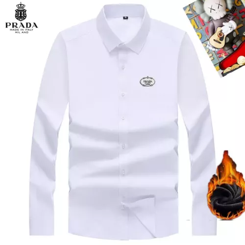 Prada Shirts Long Sleeved For Unisex #1278663 $42.00 USD, Wholesale Replica Prada Shirts