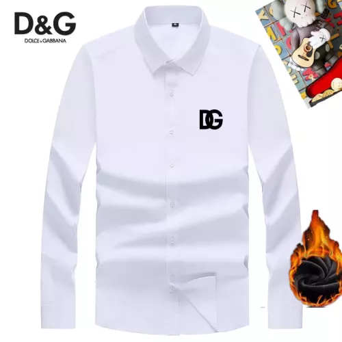 Dolce &amp; Gabbana D&amp;G Shirts Long Sleeved For Unisex #1278688 $42.00 USD, Wholesale Replica Dolce &amp; Gabbana D&amp;G Shirts