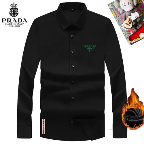 Prada Shirts Long Sleeved For Unisex #1278697 $42.00 USD, Wholesale Replica Prada Shirts