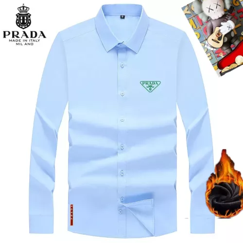 Prada Shirts Long Sleeved For Unisex #1278699 $42.00 USD, Wholesale Replica Prada Shirts