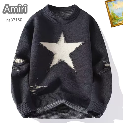 Amiri Sweaters Long Sleeved For Men #1278776 $48.00 USD, Wholesale Replica Amiri Sweaters