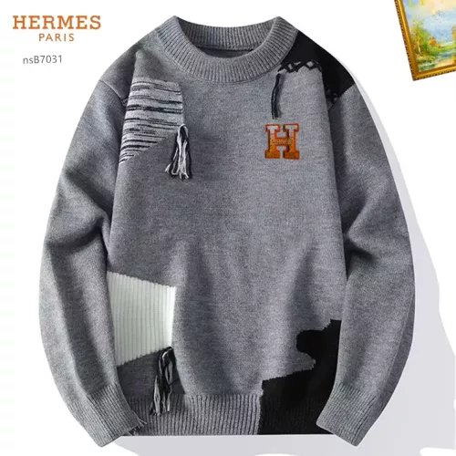 Hermes Sweaters Long Sleeved For Men #1278787 $48.00 USD, Wholesale Replica Hermes Sweaters