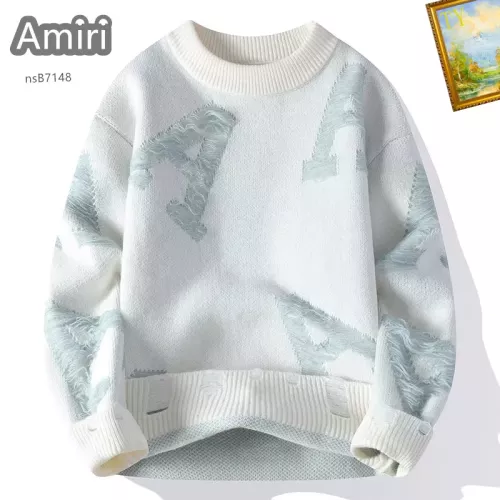 Amiri Sweaters Long Sleeved For Men #1278789 $48.00 USD, Wholesale Replica Amiri Sweaters