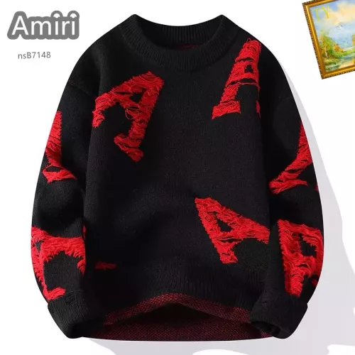 Amiri Sweaters Long Sleeved For Men #1278792 $48.00 USD, Wholesale Replica Amiri Sweaters