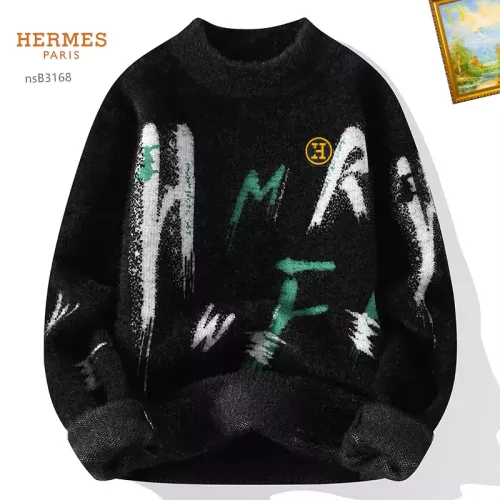 Hermes Sweaters Long Sleeved For Men #1278795 $48.00 USD, Wholesale Replica Hermes Sweaters