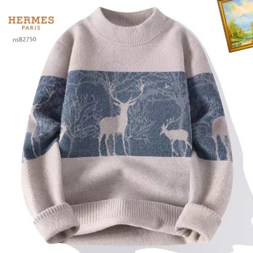 Hermes Sweaters Long Sleeved For Men #1278804 $48.00 USD, Wholesale Replica Hermes Sweaters