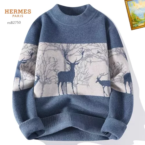 Hermes Sweaters Long Sleeved For Men #1278805 $48.00 USD, Wholesale Replica Hermes Sweaters