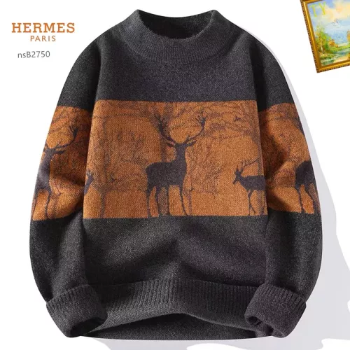 Hermes Sweaters Long Sleeved For Men #1278806 $48.00 USD, Wholesale Replica Hermes Sweaters