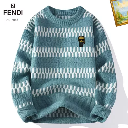 Fendi Sweaters Long Sleeved For Men #1278816 $48.00 USD, Wholesale Replica Fendi Sweaters