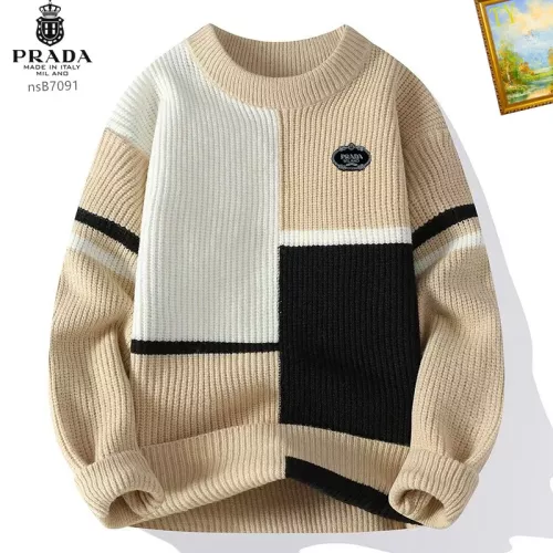 Prada Sweater Long Sleeved For Men #1278820 $48.00 USD, Wholesale Replica Prada Sweater