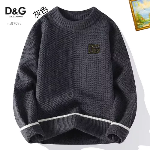 Dolce &amp; Gabbana D&amp;G Sweaters Long Sleeved For Men #1278825 $48.00 USD, Wholesale Replica Dolce &amp; Gabbana D&amp;G Sweaters