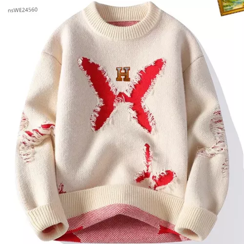 Hermes Sweaters Long Sleeved For Men #1278830 $48.00 USD, Wholesale Replica Hermes Sweaters