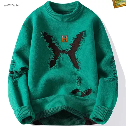 Hermes Sweaters Long Sleeved For Men #1278831 $48.00 USD, Wholesale Replica Hermes Sweaters