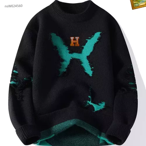 Hermes Sweaters Long Sleeved For Men #1278833 $48.00 USD, Wholesale Replica Hermes Sweaters