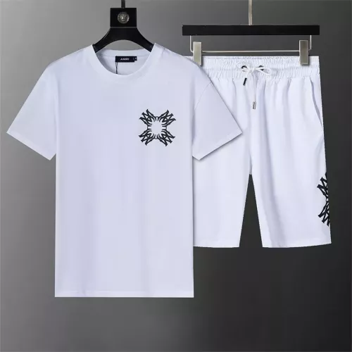 Replica Amiri Tracksuits Short Sleeved For Men #1278861 $42.00 USD for Wholesale