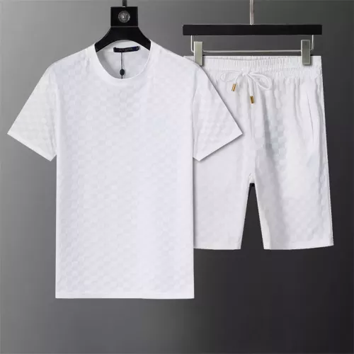 Louis Vuitton LV Tracksuits Short Sleeved For Men #1278863 $42.00 USD, Wholesale Replica Louis Vuitton LV Tracksuits