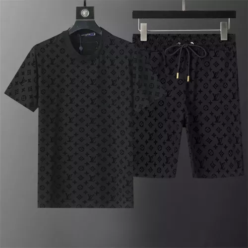 Louis Vuitton LV Tracksuits Short Sleeved For Men #1278870 $42.00 USD, Wholesale Replica Louis Vuitton LV Tracksuits